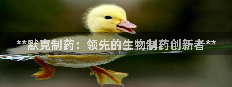 九游老哥俱乐部官网登录不了：**默克制药：领先的生物制药创新者**