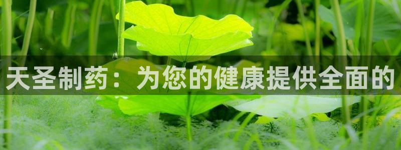 九游会老哥俱乐部官方网站：天圣制药：为您的健康提供全面的