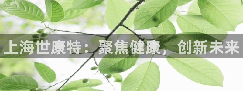 九游会老哥俱乐部官网：上海世康特：聚焦健康，创新未来