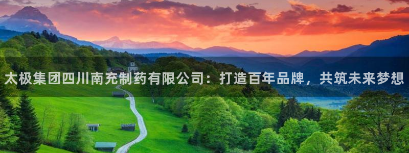 ag九游会老哥俱乐部：太极集团四川南充制药有限公司：打造百年品牌，共筑未来梦想