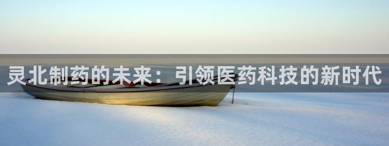 九游会老哥俱乐部论坛版：灵北制药的未来：引领医药科技的新时代