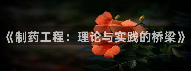 老哥吧九游会下架吗：《制药工程：理论与实践的桥梁》