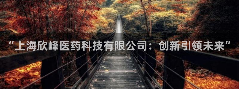 九游老哥俱乐部官网登录：“上海欣峰医药科技有限公司：创新引领
